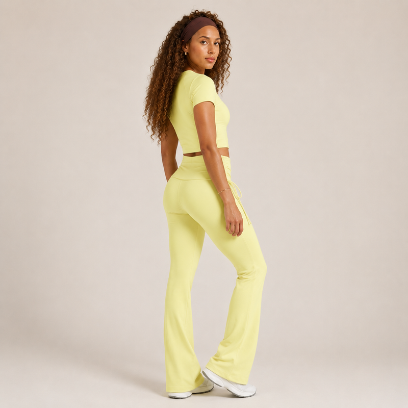 Legging femme yoga stretch quotidien — FLOW