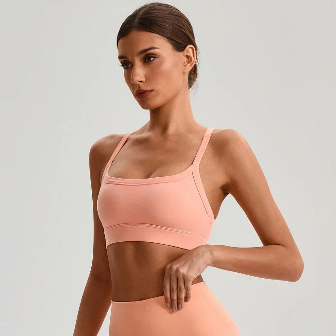 Brassière Yoga Seconde Peau Sauge ORIIVE — vue face