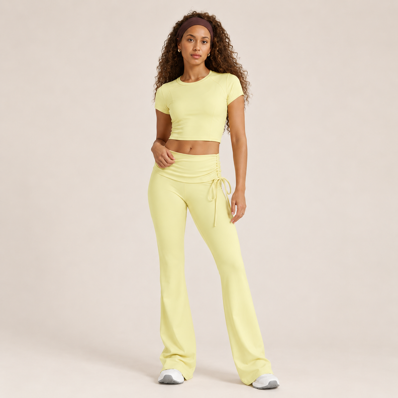 Legging femme yoga stretch quotidien — FLOW