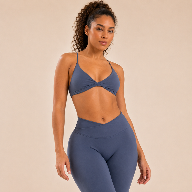 Brassière sport femme bande sous poitrine FLOW - détail 9