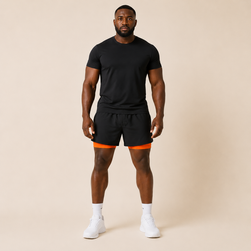 Short homme sport stretch microfibre — edge