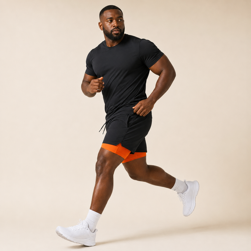 Short homme sport stretch microfibre — edge