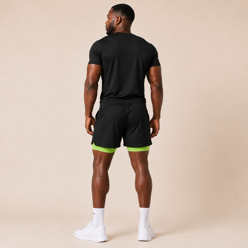Short homme sport stretch microfibre — edge