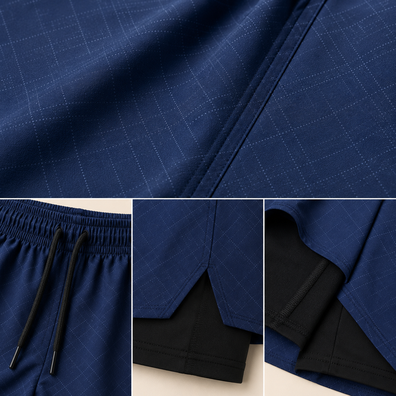 Short homme sport stretch microfibre — edge