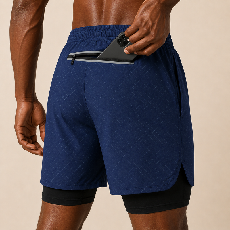 Short homme sport stretch microfibre — edge
