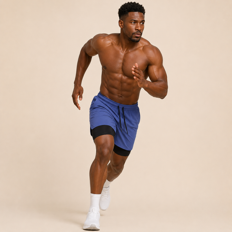Short homme sport stretch microfibre — edge
