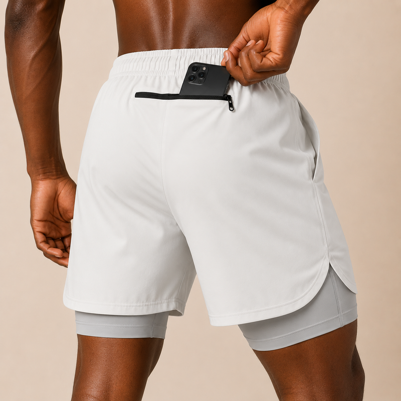 Short homme sport stretch microfibre — edge