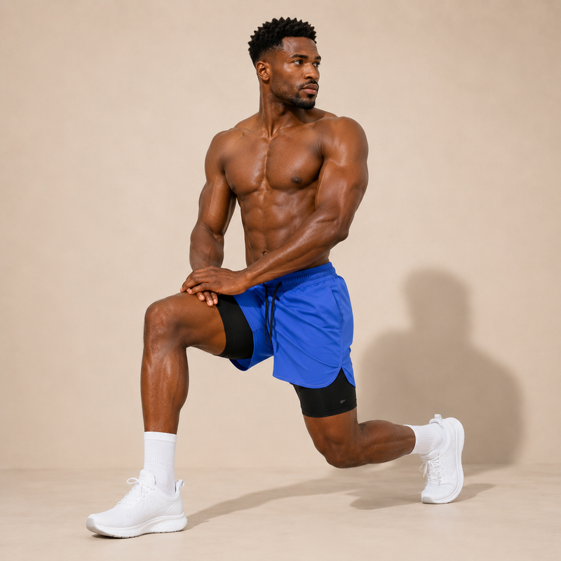 Short homme sport stretch microfibre — edge