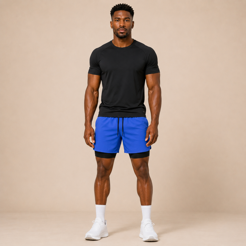 Short homme sport stretch microfibre — edge