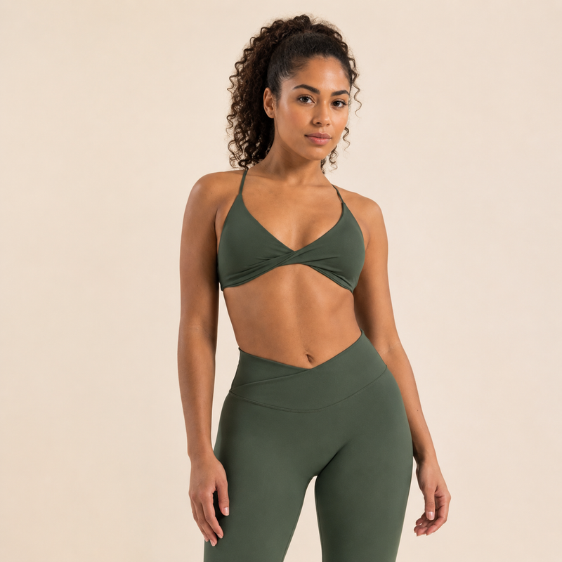 Brassière femme FLOW couleurs et matière stretch - vue 17