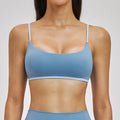 Ensemble training femme — brassière dos croisé maintien fort, legging ou short au choix — FLOW
