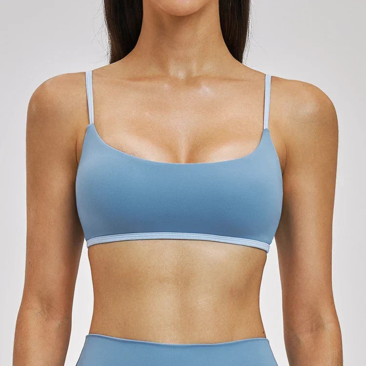 Ensemble training femme brassière dos croisé et legging taille haute — FLOW