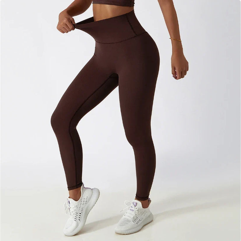 Ensemble training femme brassière dos croisé et legging taille haute — FLOW