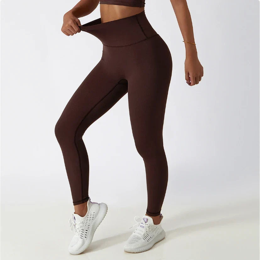 Ensemble training femme — brassière dos croisé maintien fort, legging ou short au choix — FLOW