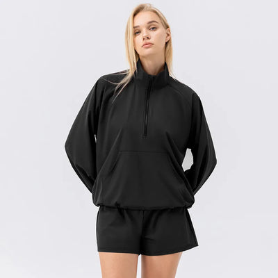 Ensemble sport femme — veste stretch + short au choix — EDGE