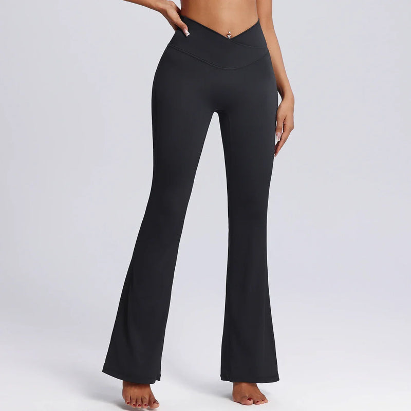 Ensemble training femme brassière côtelé anti-friction et legging seconde peau — FLOW