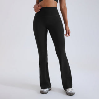 Pantalon évasé femme sculptant taille haute — SCULPT