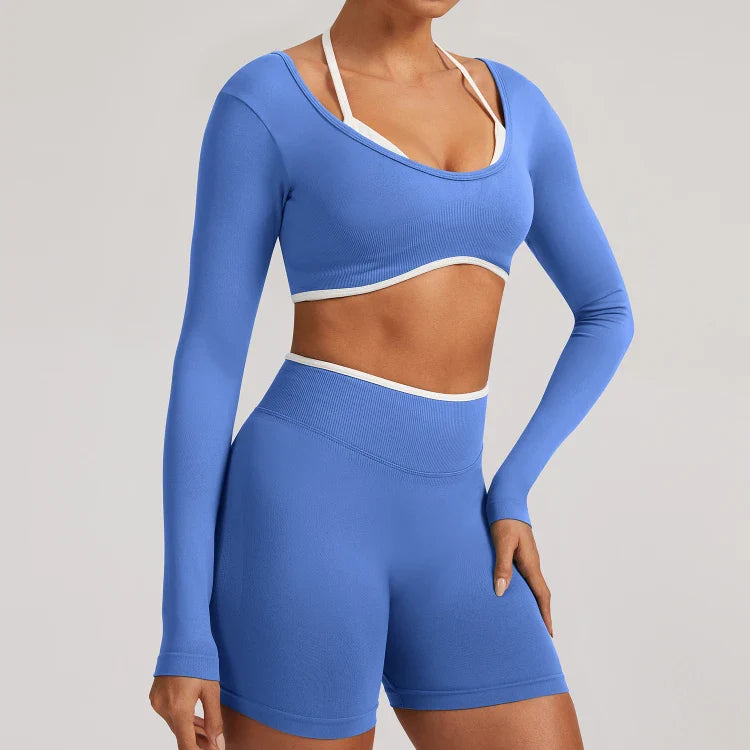 Brassière femme training dos nageur couture plate — pulse — photo 19