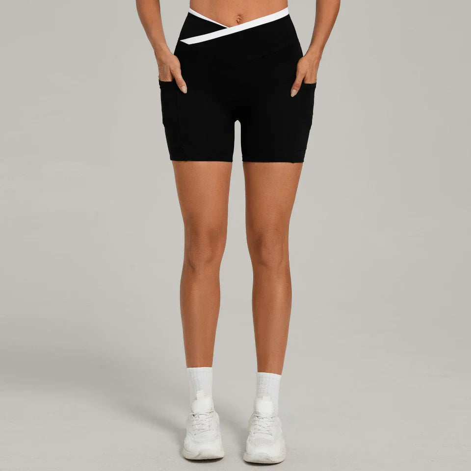 Short femme cycliste stretch microfibre — STRIDE — photo 5