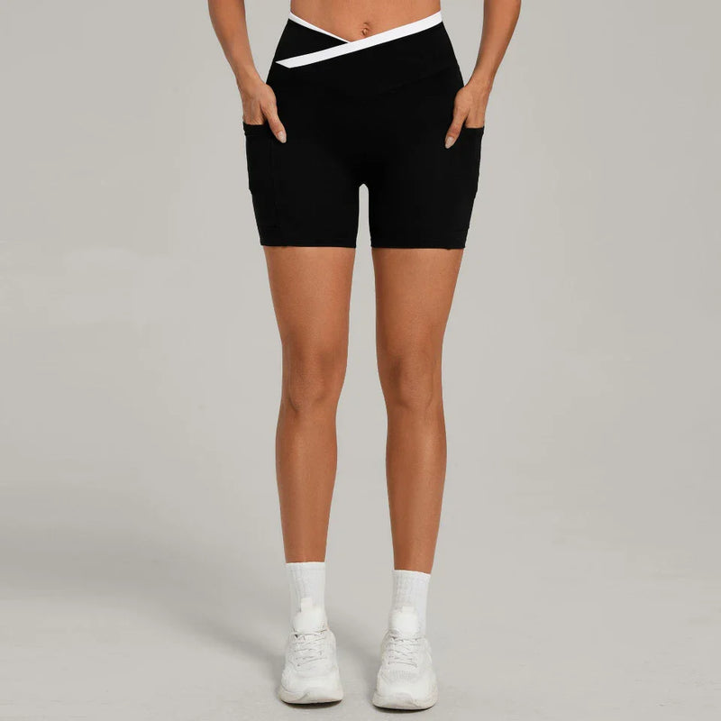 Short femme cycliste stretch microfibre — STRIDE — photo 5