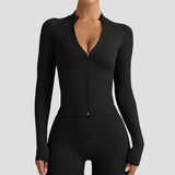 Ensemble yoga femme — veste stretch + legging au choix — FLOW