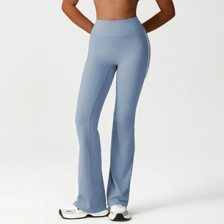 Pantalon évasé femme sport opaque léger — EDGE