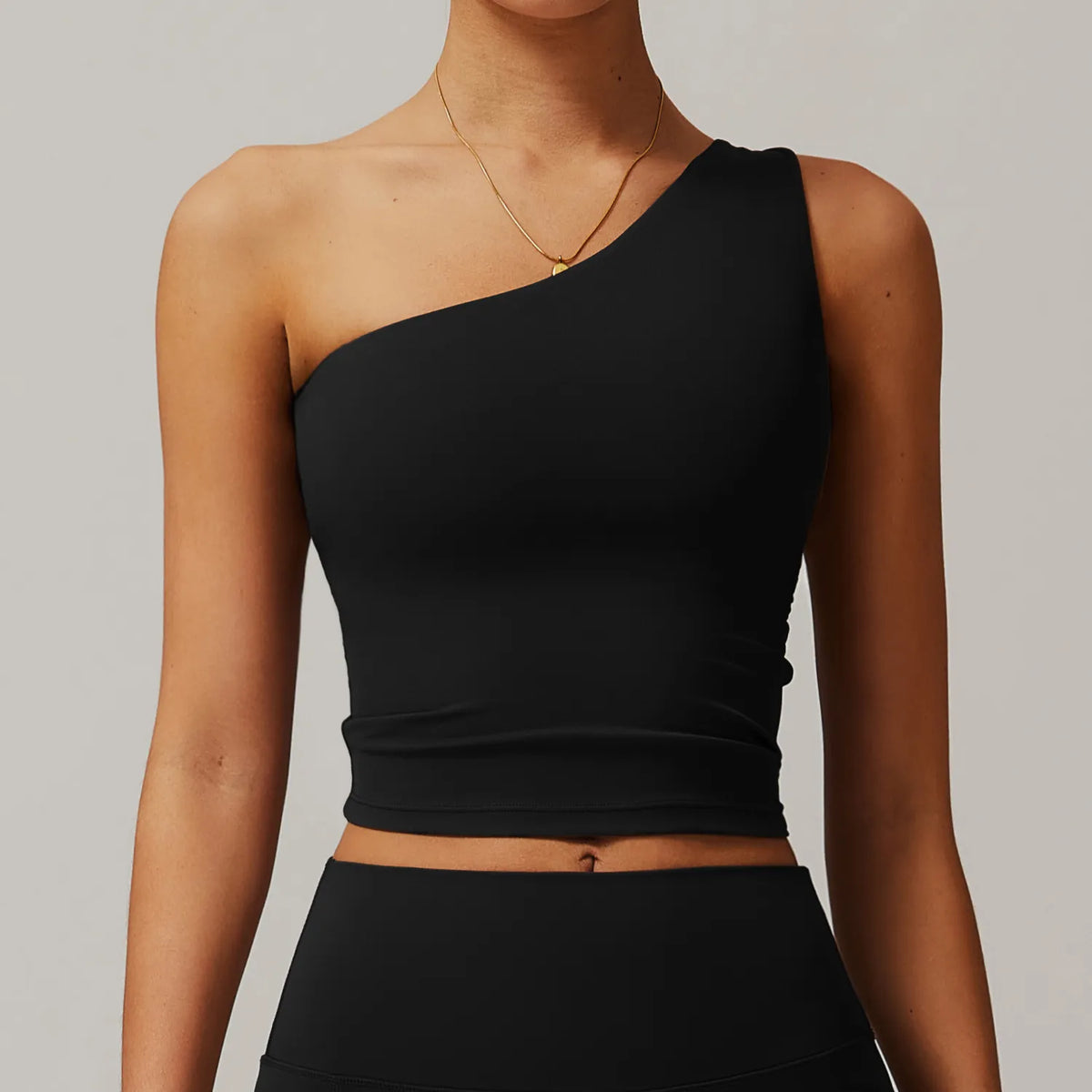 Brassière femme sport dos nageur côtelé — CORE — photo 8