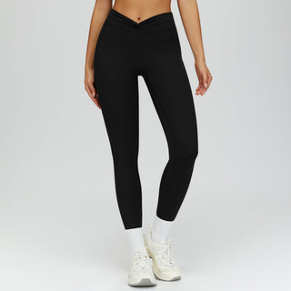 Legging femme yoga côtelé microfibre — FLOW