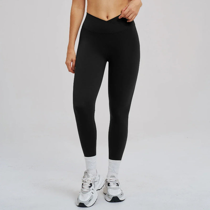 Ensemble yoga femme brassière côtelé microfibre et legging séchage rapide — FLOW