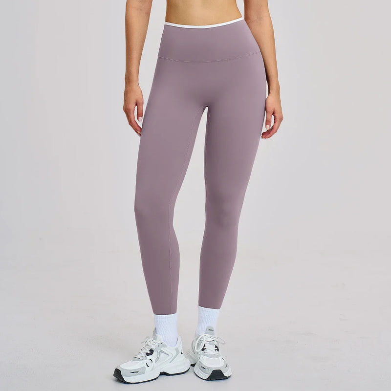 Ensemble yoga femme brassière maintien fort respiran et legging anti-friction — FLOW