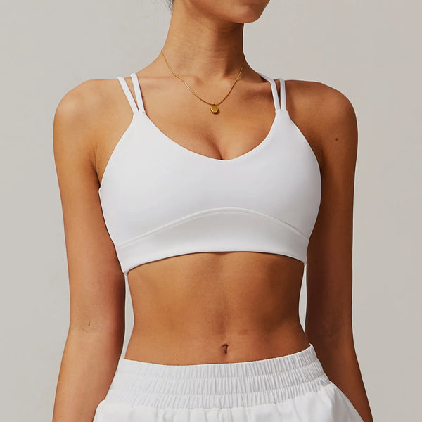 Brassière femme sport dos nageur bretelles larges — CORE