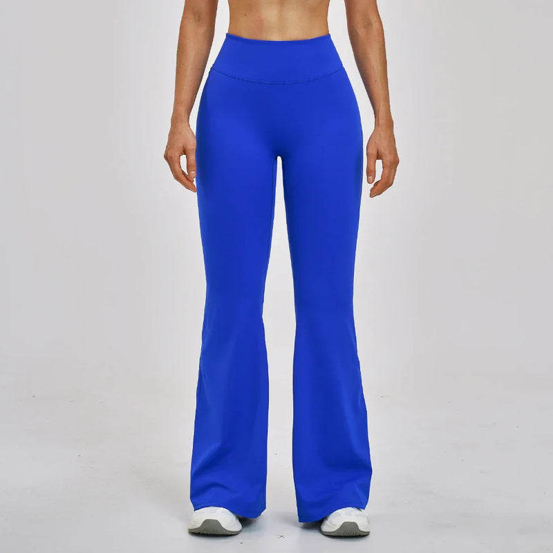 Pantalon évasé femme yoga respirant confort 12h — FLOW — photo 2