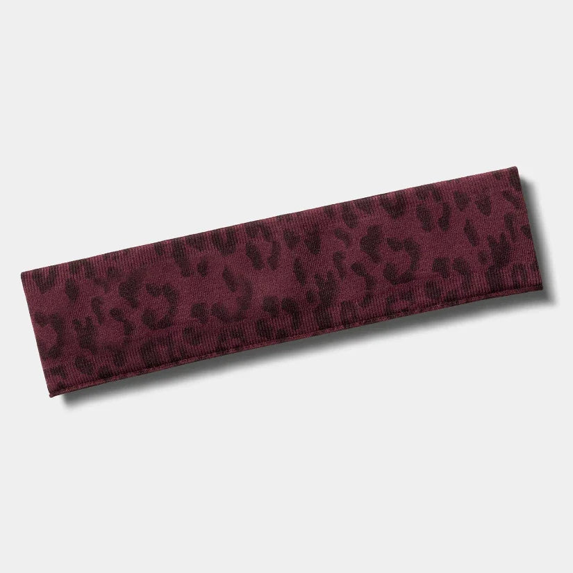 Bandeau léopard Léopard bordeaux
