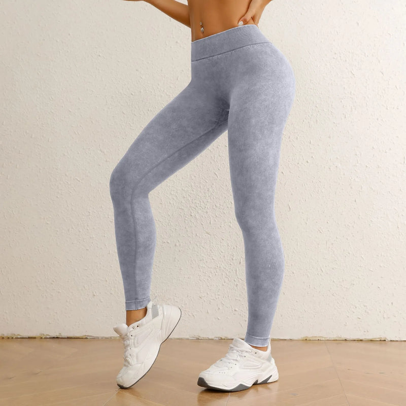 Legging femme sans couture taille haute séchage rapide — CORE — photo 3