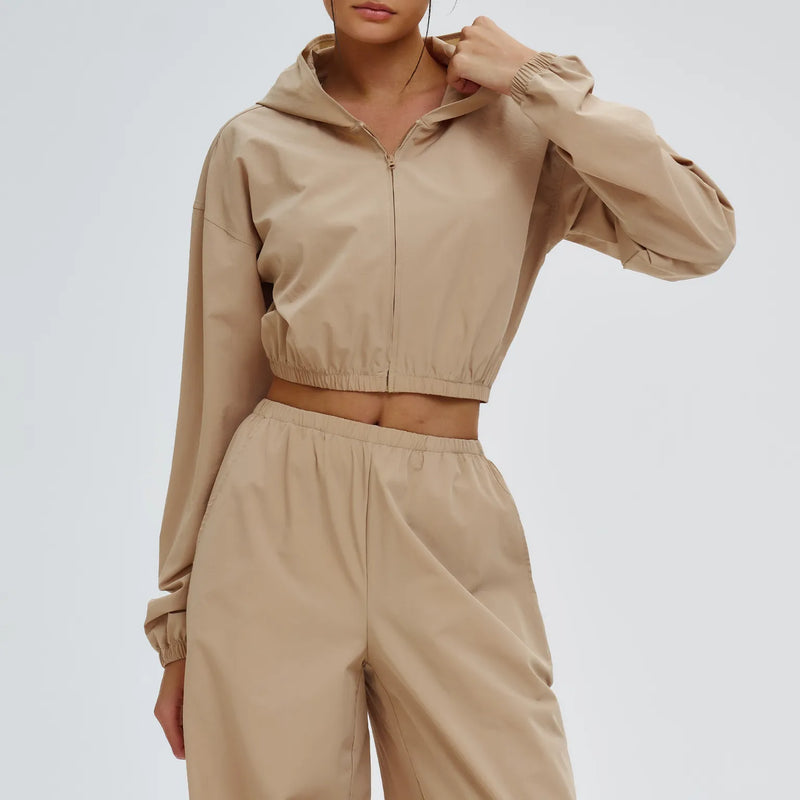 Veste femme cocooning zip frontal stretch — PULSE — photo 4