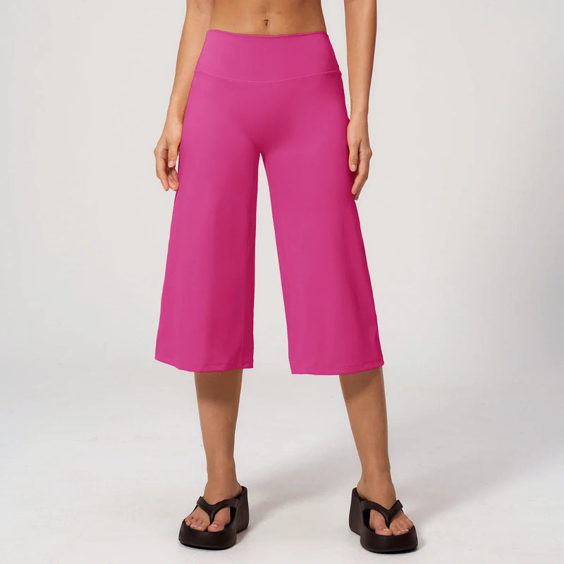 Pantalon large femme yoga respirant microfibre — EDGE — photo 3