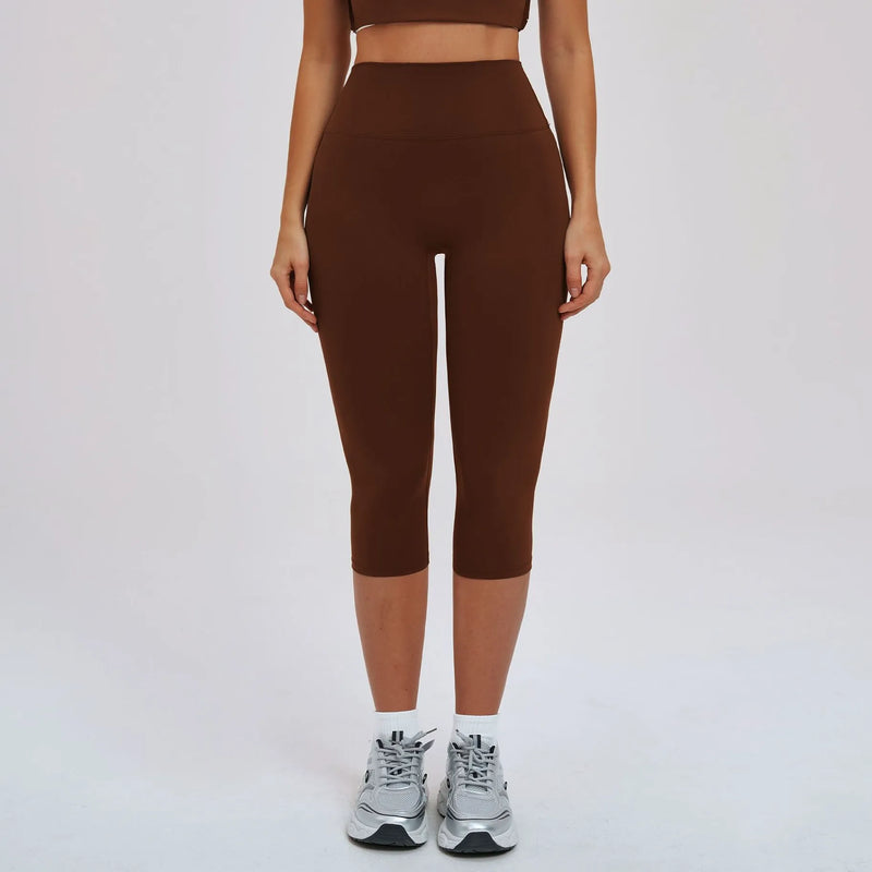 Legging femme taille haute opaque côtelé — CORE — photo 4