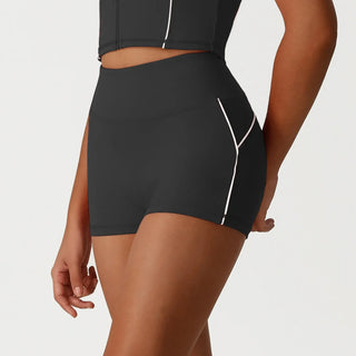 Short femme cycliste anti-friction ceinture large — STRIDE