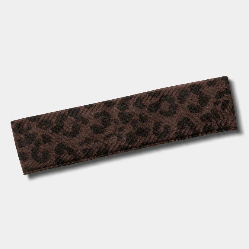 Bandeau sport femme imprimé léopard sans couture — WILD