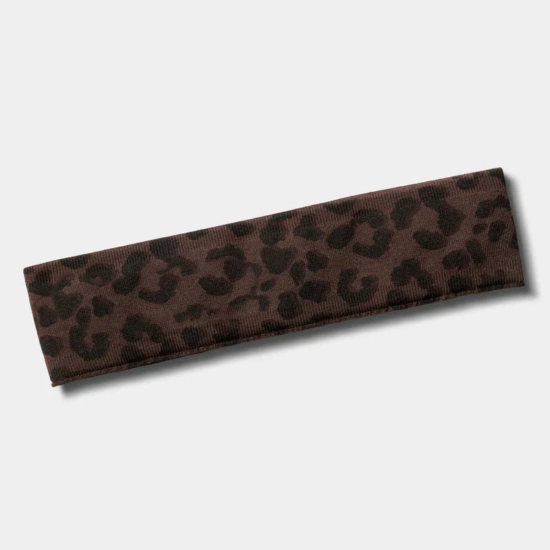 Bandeau sport femme imprimé léopard sans couture — WILD