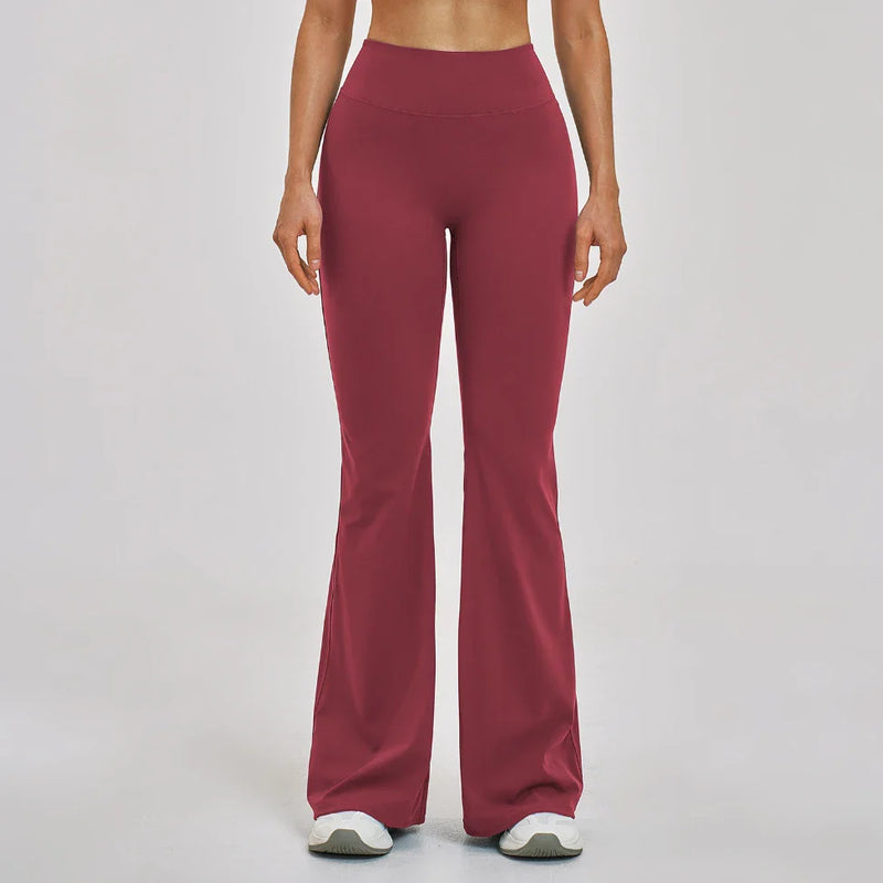 Pantalon évasé femme yoga respirant confort 12h — FLOW — photo 3