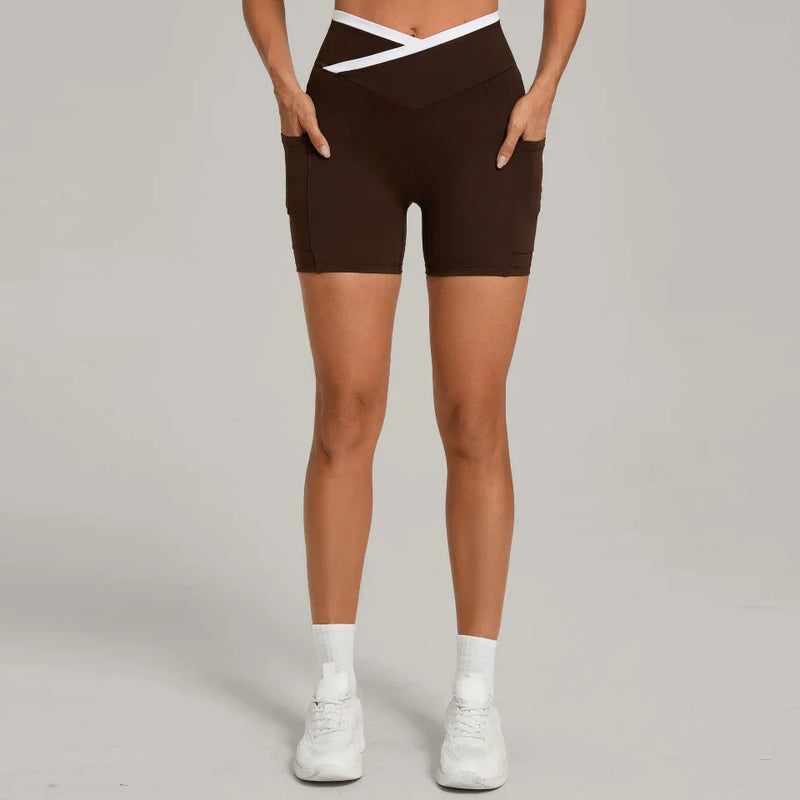 Short femme cycliste stretch microfibre — STRIDE — photo 4