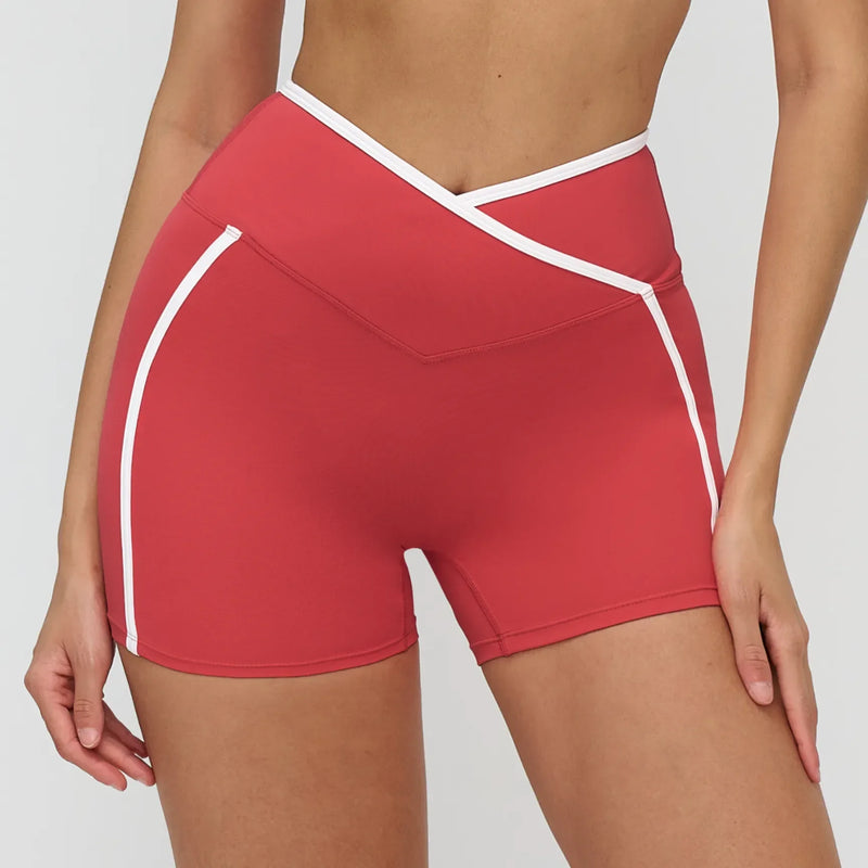 Ensemble yoga femme — brassière dos croisé maintien fort, legging ou short au choix — FLOW