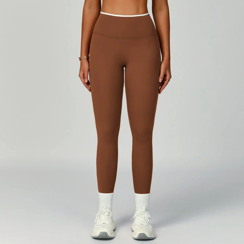 Ensemble yoga femme — brassière maintien fort ajusté, legging ou short au choix — FLOW