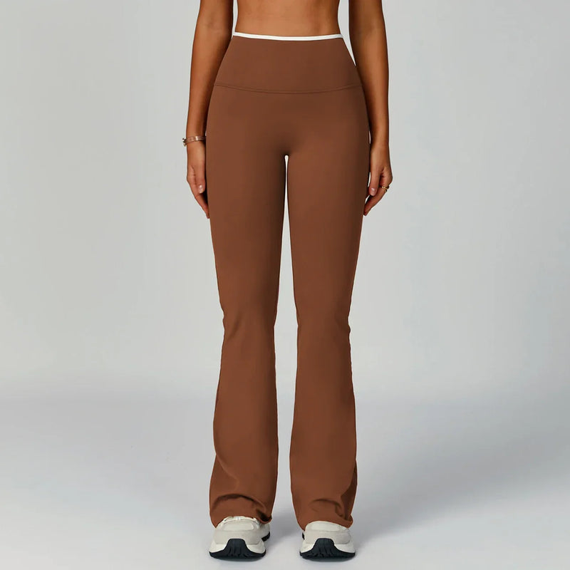 Ensemble yoga femme — brassière maintien fort ajusté, legging ou short au choix — FLOW