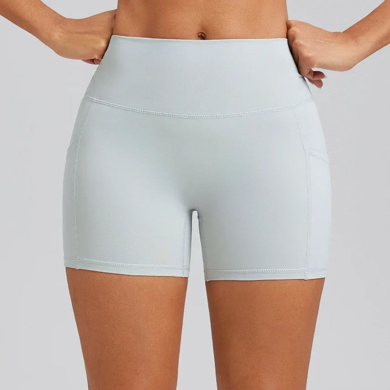 Ensemble sport femme brassière séchage rapide confort 12h et short séchage rapide cycliste — FLOW