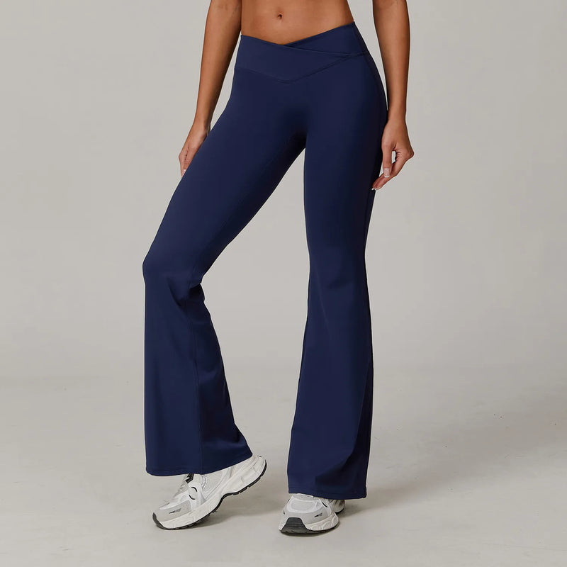 Ensemble yoga femme brassière dos nageur microfibre et legging confort 12h — CORE