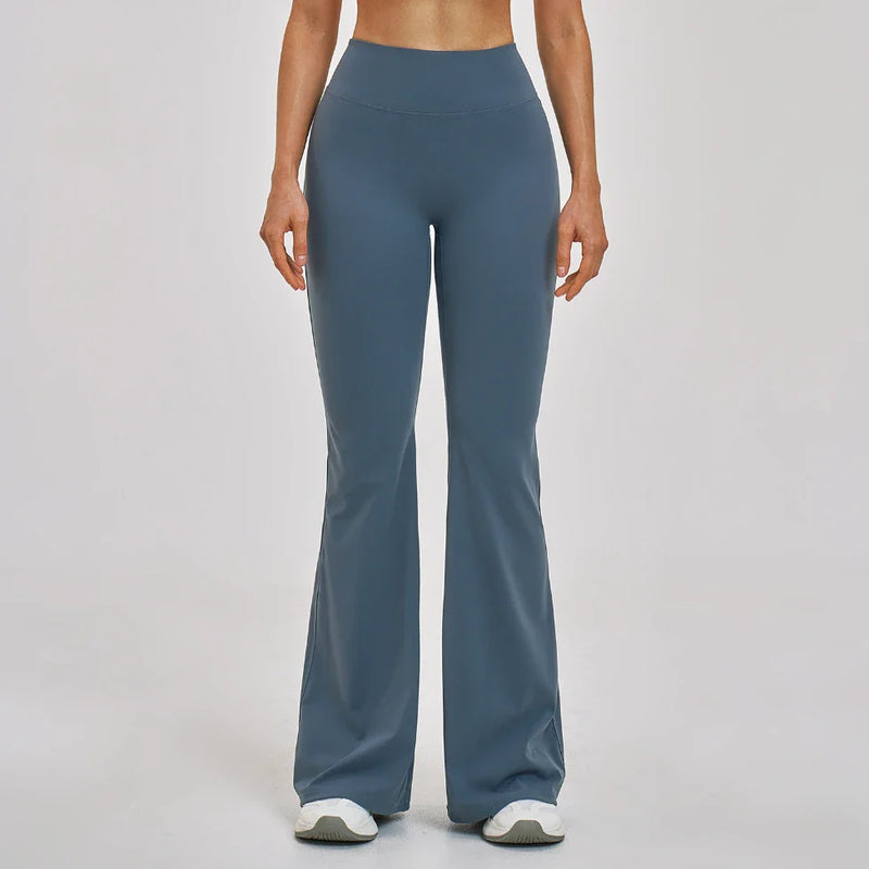 Pantalon évasé femme yoga respirant confort 12h — FLOW — photo 5
