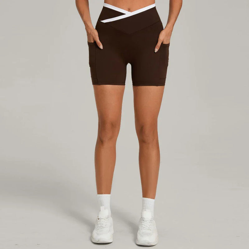 Ensemble yoga femme brassière côtelé séchage rapide et pantalon compression douce évasé — FLOW