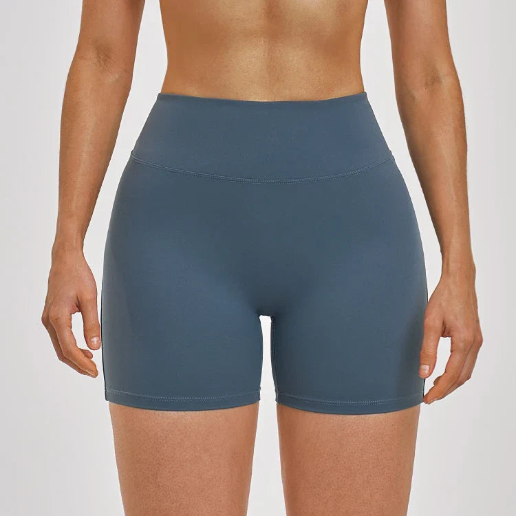 Short femme cycliste doublure intégrée ceinture large — STRIDE — photo 5